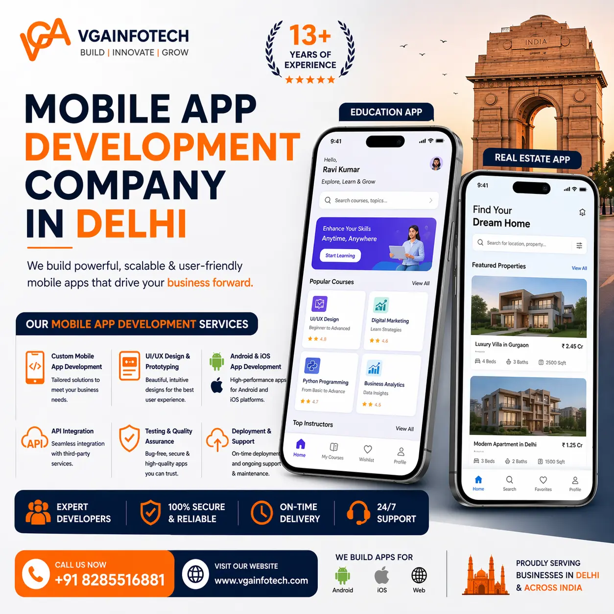 Mobile App Development Company In Delhi
